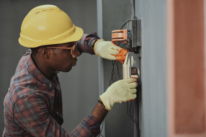 Travis professional HVAC tech